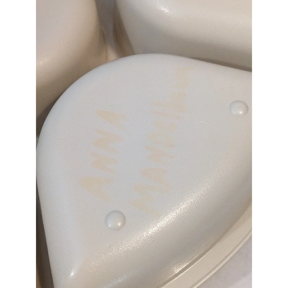 Vintage Tupperware XL Veggie Tray Almond Divided Party Relish Platter With Lid